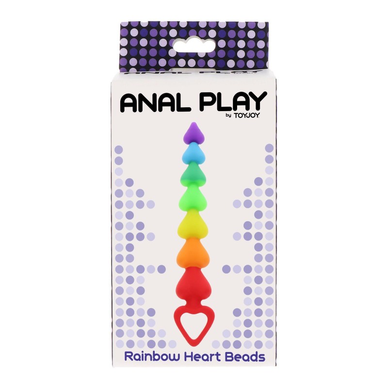 Rainbow Heart Beads Rainbow